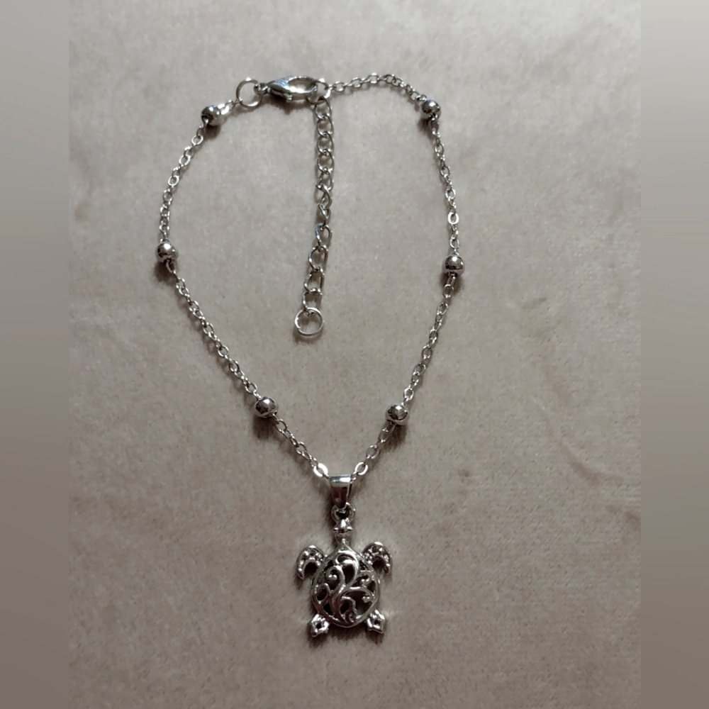 Sea Turtle Ankle Bracelet